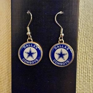 Dallas Cowboys Football Dime Earrings